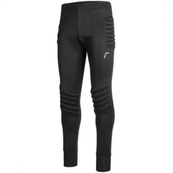 Reusch GK calças de treino acolchoadas homem guarda-redes calças de treino preto tamanho L