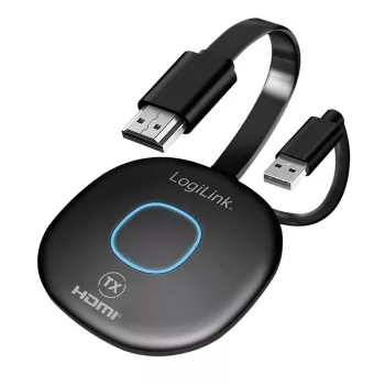 LogiLink Wireless HDMI unidade transmissora BYOD para HDW0112, 1080p@60Hz, alcance 50m, Plug & Play
