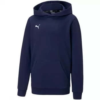 PUMA teamGOAL 23 Casuals hoodie Jr azul-marinho 656711 06 140
