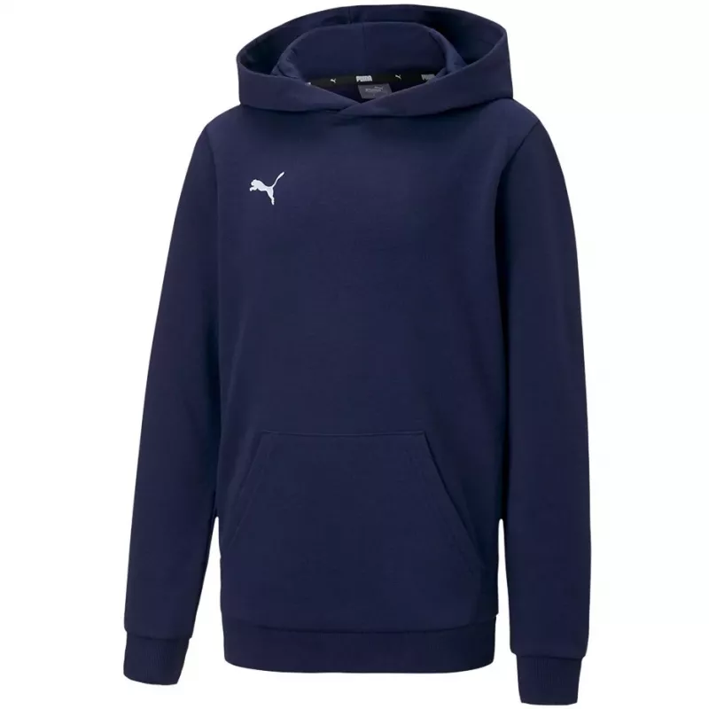 PUMA teamGOAL 23 Casuals hoodie Jr azul-marinho 656711 06 140