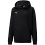 PUMA teamGOAL 23 Casuals sweatshirt com capuz júnior - Puma preto
