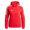 adidas Tiro 21 hoodie Team Power Red júnior tamanho 116