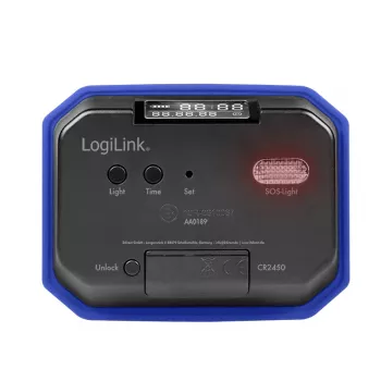 Discos de estacionamento eletrónicos LogiLink, certificados pela KBA, azul