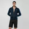 Sweatshirt com capuz com fecho de correr Salewa Puez Altavia para homem Navy Blazer M