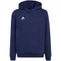 Sweatshirt com capuz adidas Entrada 22 para criança Navy Blue 140cm