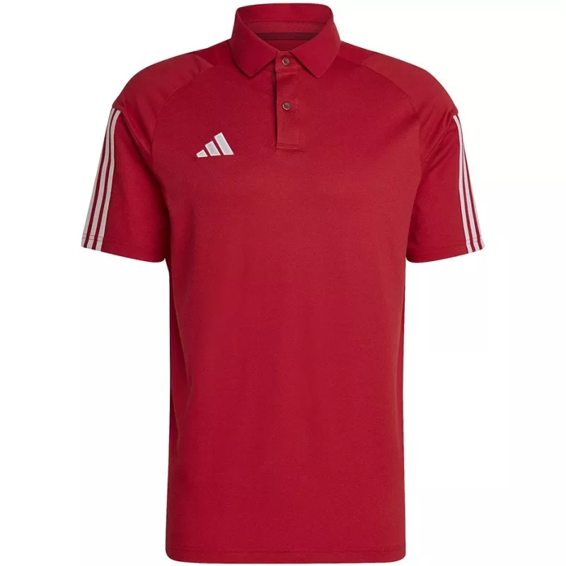 Polo adidas Tiro 23 Competition Team Power Red/branco L