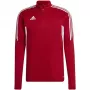 Sweatshirt de treino adidas Condivo 22 para homem vermelho HB0007