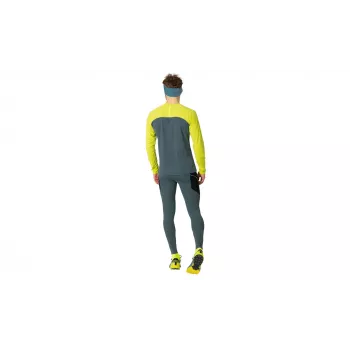 T-shirt de corrida de manga comprida Salewa Dynafit Alpine Pro para homem Ultra Yellow tamanho L