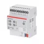 Atuador KNX para estores/persianas ABB JRA/S2.230.5.2, 2 canais, 230 V AC, 5 A, calha DIN