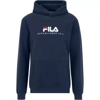 Sweatshirt FIREANGEL homem Fila Brunssum Navy Blue FAU0145 tamanho M