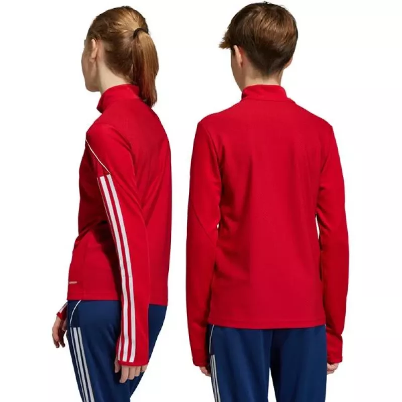 Top de treino adidas Tiro 23 League criança sweatshirt vermelho HS3489 tamanho 164