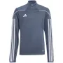 Casaco de treino adidas Tiro 23 League cinzento branco jovem 152cm HS3491