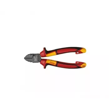 Alicate de corte lateral MILWAUKEE 180mm VDE isolado 1000V aço cromo-vanádio
