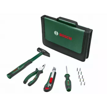 Conjunto de ferramentas manuais BOSCH Easy Starter 14 peças com mala