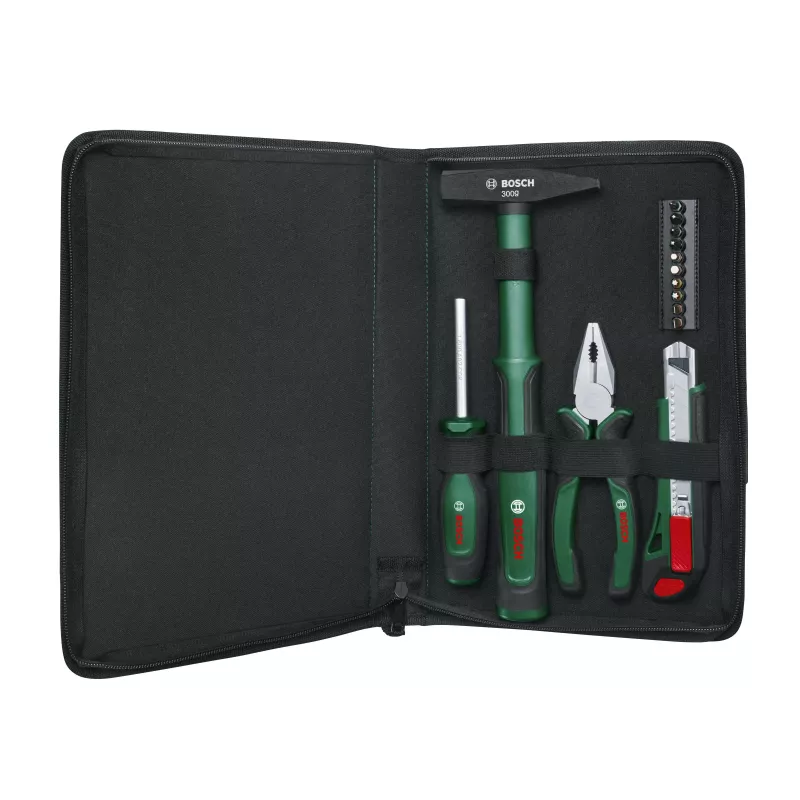 Conjunto de ferramentas manuais BOSCH Easy Starter 14 peças com mala