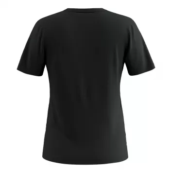 T-shirt Salewa Solid Dry mulher Black Out tamanho L