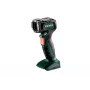 Lanterna de trabalho a bateria Metabo Hive Flashlight 12 LED (apenas aparelho)