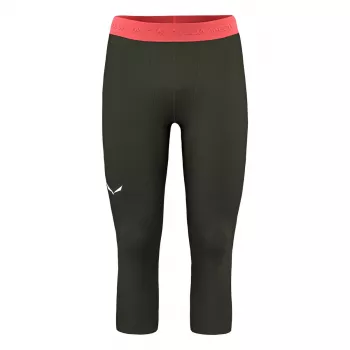 Leggings térmicas Salewa Cristallo homem - camada base de lã merino para alpinismo