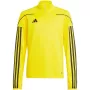 Casaco de treino adidas Tiro 23 League Junior amarelo preto IC7880 140cm