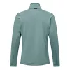 Casaco de polar Salewa Puez Cammino Polarlite com meio fecho de correr - verde-salva