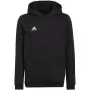 Sweatshirt com capuz adidas Entrada 22 criança preto