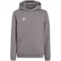 Sweatshirt com capuz adidas Entrada 22 cinzento-médio mesclado criança 128 cm