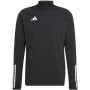 Casaco de treino adidas Tiro 23 Competition preto HK7644 tamanho M