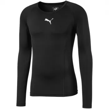 T-shirt de manga comprida Puma Liga Baselayer Tee LS homem preta 655920 03 S