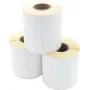 Etiquetas de transferência térmica ARTDEV 100 x 50 mm, núcleo 40 mm, rolo 103 mm, 930 etiquetas, branco