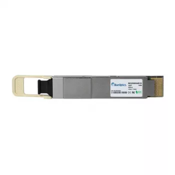 Transceptor BlueOptics QSFP-DD 400GBASE-DR4, MPO-12, 1310nm, 500m SMF, compatível com Finisar FTCD8613E2PCM