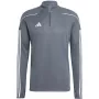 Casaco de treino adidas Tiro 23 League homem Team Grey Four/preto tamanho M