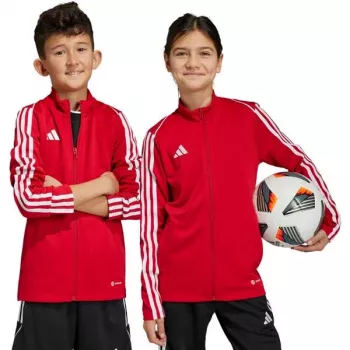 Sweatshirt de treino adidas Tiro 23 League criança vermelho HS3527 116cm