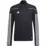 Casaco de treino adidas Tiro 23 League criança preto/branco HS3487 140cm