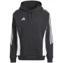 Sweatshirt com capuz adidas Tiro 24 preto IJ7673