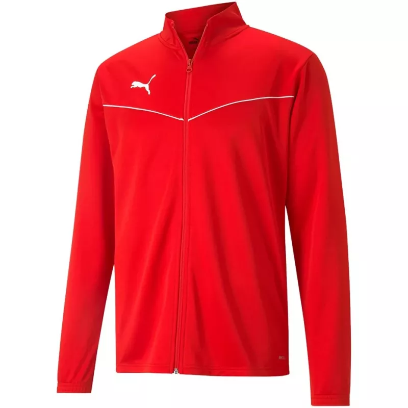 Casaco de treino de poliéster PUMA teamRISE vermelho 657392 01 M