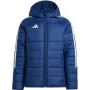 adidas Tiro 24 casaco de inverno azul IR9501 128cm