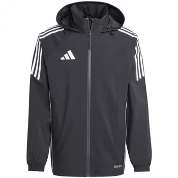 adidas homem Tiro 24 casaco impermeável preto/branco 2XL
