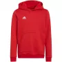 adidas Entrada 22 Hoody sweatshirt criança vermelho 140cm