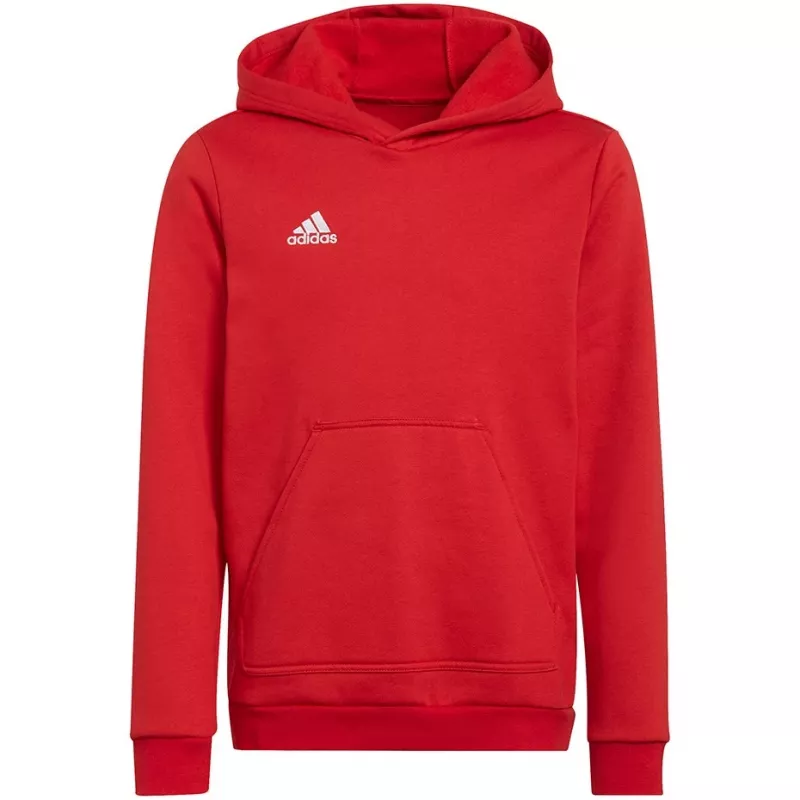 adidas Entrada 22 Hoody criança vermelho sweatshirt 116