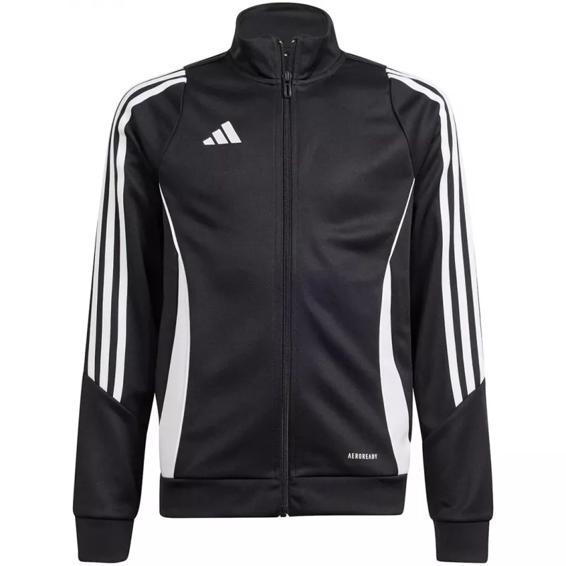 adidas Tiro 24 Sweatshirt de treino para criança preto IJ9958 tamanho 128cm