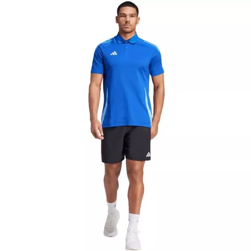 adidas Tiro 24 Competition Polo homem Team Royal Blue/branco 2XL