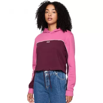 FIREANGEL mulher Fila Laagna Sweatshirt rosa/bordô FAW0907 43200 L