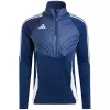 Hoodie adidas Tiro 24 Winterized homem Team Navy Blue/branco tamanho M