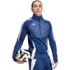Hoodie adidas Tiro 24 Winterized homem Team Navy Blue/branco tamanho M