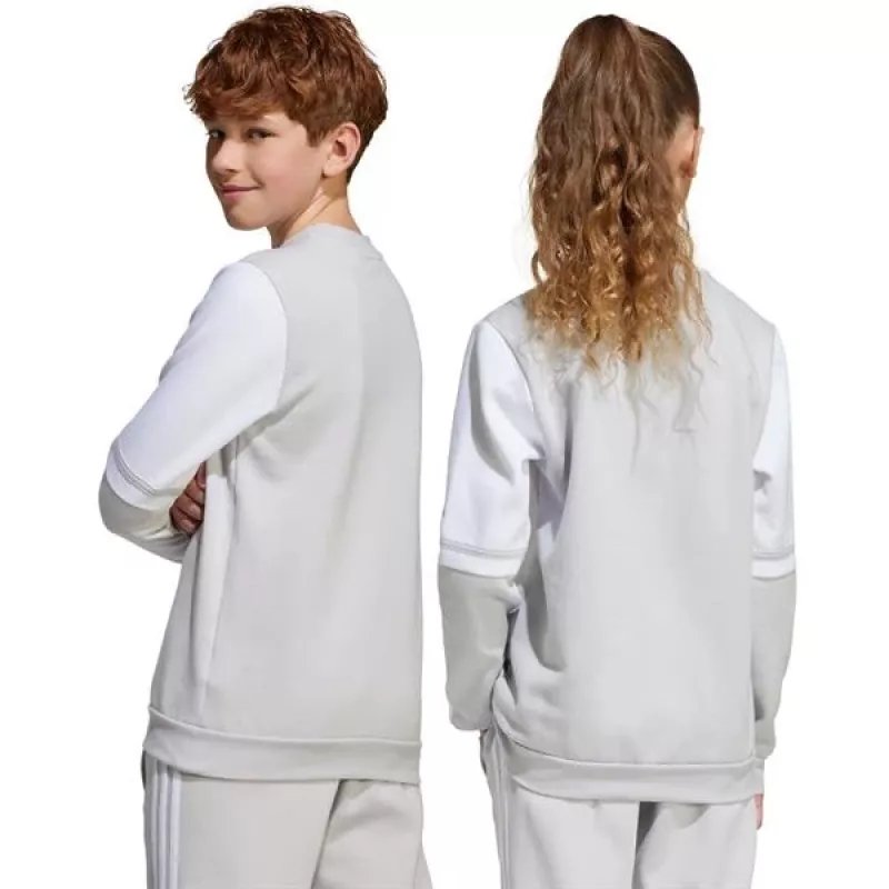 Sweatshirt adidas Squadra 25 Sweat Crew criança cinzento JD4824 152 cm