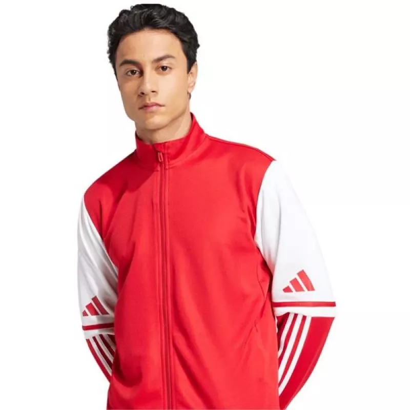 Sweatshirt de treino adidas Squadra 25 homem vermelho/branco XL