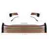 Kabelmeister conjunto de fios jumper de 40 pinos, 3 fitas (macho-macho, fêmea-fêmea, macho-fêmea), 20 cm, 24 AWG, cores arco-íris, para Arduino, Raspberry Pi, breadboard
