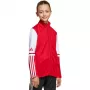 Sweatshirt de treino adidas Squadra 25 para criança vermelho 140 cm