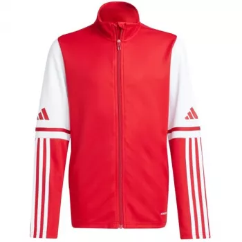 Sweatshirt de treino adidas Squadra 25 para criança vermelho 140 cm