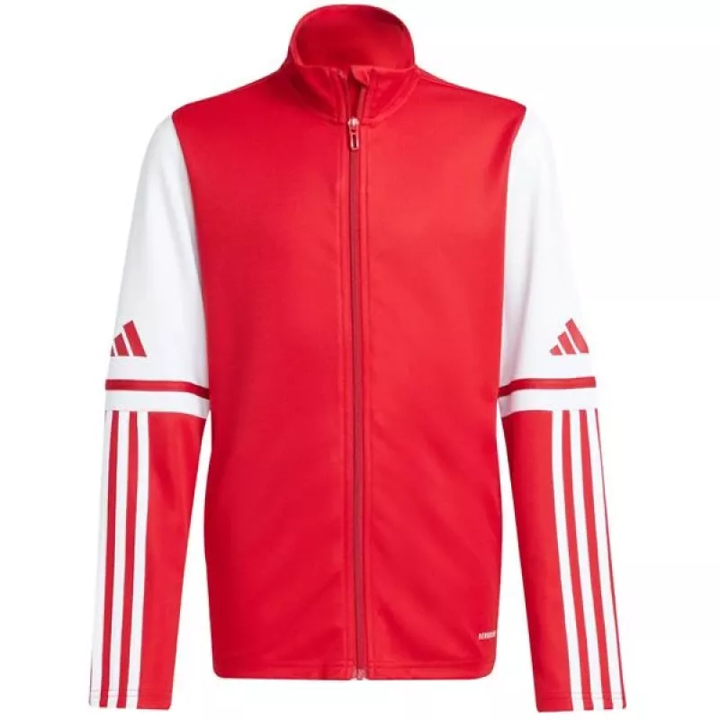 Sweatshirt de treino adidas Squadra 25 para criança vermelho 140 cm